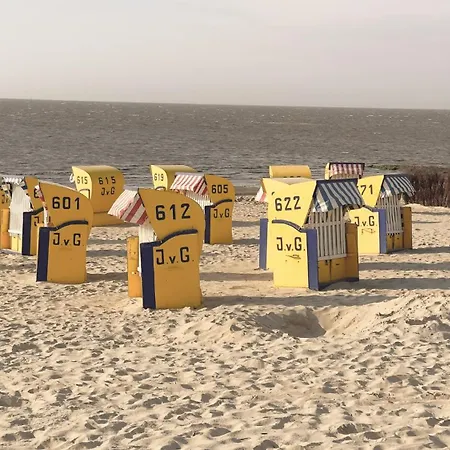 Strandnahe Haus Sonneneck 1 Daire Cuxhaven